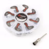 Clapton Wire 8 In 1 Ready Wrapped Coil Pack 32 Pcs Coil Set