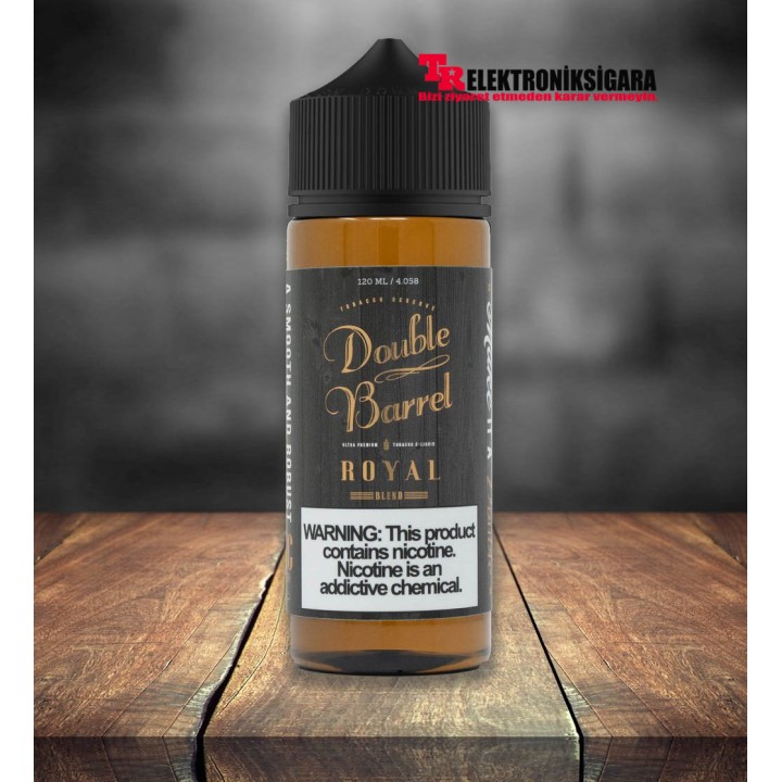 Double Barrel Royal Tobacco 120ml Premium Likit