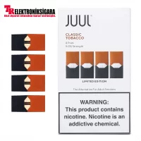 Juul Pod Classic Tobacco Limited Edition (Kartuş) 4'lü Paket