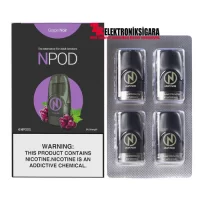 Nasty Juice Grape Noir Pod (Kartuş) 4'lü Paket