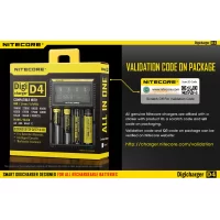 Nitecore Digi Charger D4 4-in-1 Battery Charger