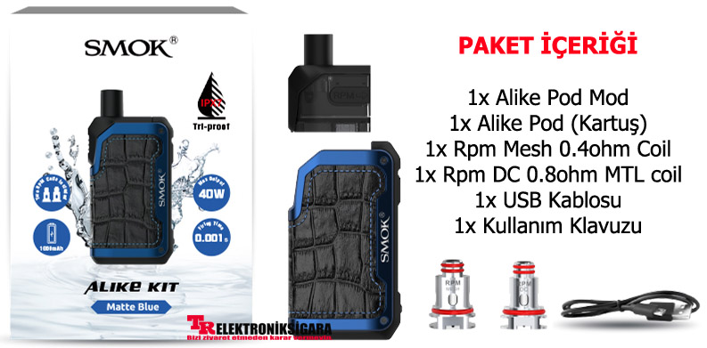 Smok Alike Kit Pod Mod Elektronik Sigara